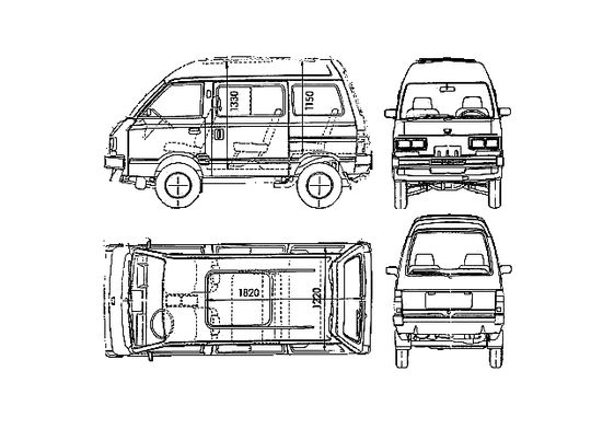 Subaru 4x4 hot sale minivan